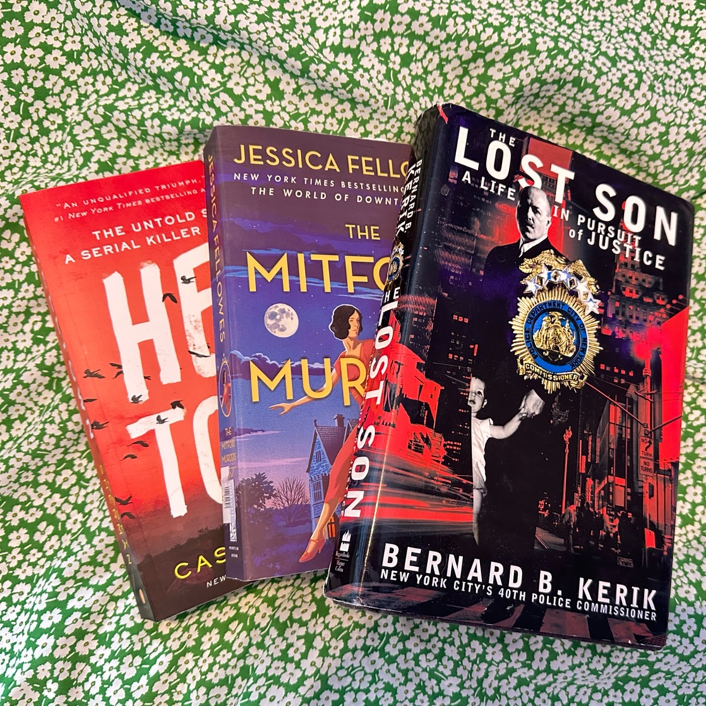 TRUE CRIME BOOKS